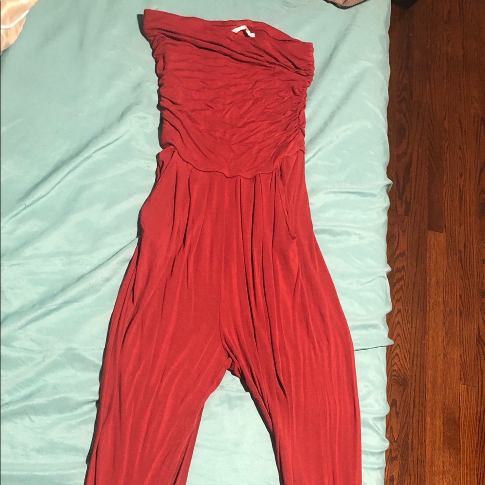 red Jumpsuit